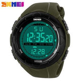 Man Watch Brand 1025 LED Digital Mens Military Sports   5ATM Swim Climbing Fashion Outdoor Casual