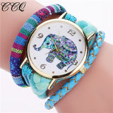Woman Watch  Brand Handmade Braided Women Elephant Wrist