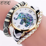 Woman Watch  Brand Handmade Braided Women Elephant Wrist