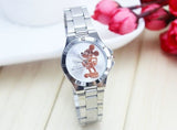 Woman Watch New Fashion  wristwatches quartz  rhinestone dress   mickey