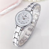 Woman Watch New Fashion Rhinestone  Luxury Stainless Steel Quartz