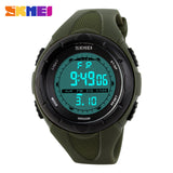 Man Watch Luxury Brand   Sports   Dive 50m Digital LED Military