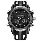 Man Watch, Luxury Brand , Sports, Waterproof , LED Digital Quartz , Military