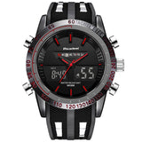 Man Watch, Luxury Brand , Sports, Waterproof , LED Digital Quartz , Military