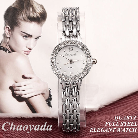 Woman Watch  New Elegant Luxury Quartz Fashion Casual  Carved Patterns Bracelet Relojes