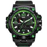 Man Watch Sports   Dual Display Analog Digital LED Electronic Quartz Wristwatches Waterproof