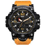 Man Watch Sports   Dual Display Analog Digital LED Electronic Quartz Wristwatches Waterproof