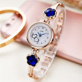 Woman Watch New Fashion Rhinestone  Luxury Stainless Steel Quartz