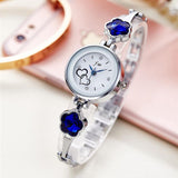 Woman Watch New Fashion Rhinestone  Luxury Stainless Steel Quartz