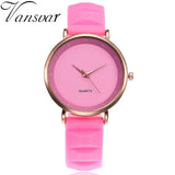 Woman Watch  Fashion Jelly Silicone