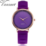 Woman Watch  Fashion Jelly Silicone