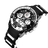 Man Watch Top Brand Luxury, Rubber LED Digital ,Quartz,Sports Army Military ,
