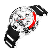 Man Watch Top Brand Luxury, Rubber LED Digital ,Quartz,Sports Army Military ,