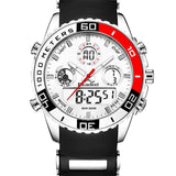 Man Watch Men Sports  Waterproof Mens Military Digital Quartz  Alarm Stopwatch