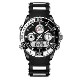 Man Watch Men Sports  Waterproof Mens Military Digital Quartz  Alarm Stopwatch