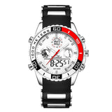 Man Watch Men Sports  Waterproof Mens Military Digital Quartz  Alarm Stopwatch