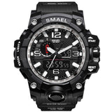 Man Watch  Military  50m Waterproof Wristwatch LED Quartz  Sport