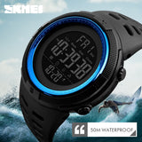 Man Watch  Waterproof New Fashion Casual LED Digital Outdoor Sports