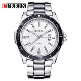 Man Watch  luxury brand  CURREN quartz sport military  full steel