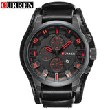 Man Watch   Military Quartz   Top Brand Luxury Leather Sports Wristwatch