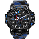 Man Watch  Military  50m Waterproof Wristwatch LED Quartz  Sport
