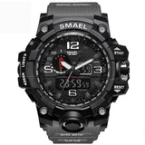 Man Watch  Military  50m Waterproof Wristwatch LED Quartz  Sport
