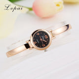 Woman Watch  Brand Luxury  Bracelet   Fashion   Dress Wristwatch   Quartz Sport Rose Gold