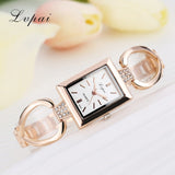 Woman Watch  Brand Luxury  Bracelet   Fashion   Dress Wristwatch   Quartz Sport Rose Gold