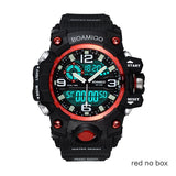 Man Watch Brand Digital LED  Shock Swim Quartz Rubber Wristwatches Waterproof