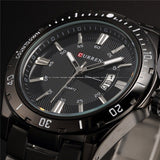 Man Watch Top Luxury Brand   Full Steel  Quartz   Analog Waterproof Sports Army Military