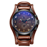 Man Watch Clock 2018 Top Brand Luxury Army Military Steampunk Sports Male Quartz