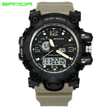 Man Watch, top luxury brand G style, military sports, LED digital , waterproof