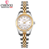 Woman Watch Golden & Silver Classic Quartz   Female Elegant  Luxury Gift