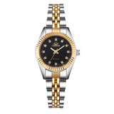 Woman Watch Golden & Silver Classic Quartz   Female Elegant  Luxury Gift