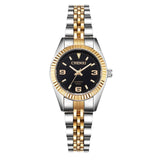Woman Watch Golden & Silver Classic Quartz   Female Elegant  Luxury Gift