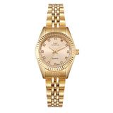 Woman Watch Golden & Silver Classic Quartz   Female Elegant  Luxury Gift