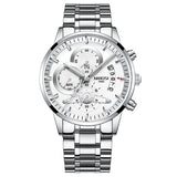Man Watch Fashion Watches  Top Brand Luxury Stainless Steel Analog Quartz Wrist  Business