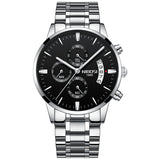 Man Watch Fashion Watches  Top Brand Luxury Stainless Steel Analog Quartz Wrist  Business