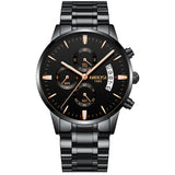 Man Watch Fashion Watches  Top Brand Luxury Stainless Steel Analog Quartz Wrist  Business