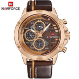 Man Watch, Top Brand Luxury Waterproof, 24 hour Date Quartz , Leather Sport,