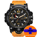 Man Watch  dual display  waterproof led sports