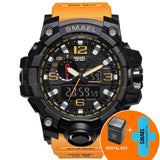 Man Watch  dual display  waterproof led sports