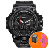 Man Watch  dual display  waterproof led sports
