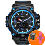 Man Watch  dual display  waterproof led sports