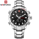 Man Watch Top Brand, Military Sport , LED, Analog Digital, Army Stainless Quartz