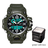 Man Watch Brand Digital LED  Shock Swim Quartz Rubber Wristwatches Waterproof
