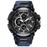Man Watch Sport  Waterproof, LED Digital