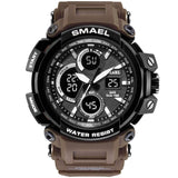 Man Watch Sport  Waterproof, LED Digital