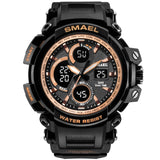 Man Watch Sport  Waterproof, LED Digital