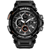 Man Watch Sport  Waterproof, LED Digital